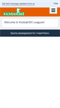 Mobile Screenshot of leagues.kickball365.com